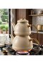 Bondy Enamel Special Design Non-Stick Surface Large Size Teapot Set Enamel Teapot |   Top 1.4 L – Bottom 2.6 L - 2