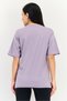 Women Sportswear Fit Short Sleeve Outdoor Top, Mauve - 3