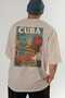 Cuba Beige Oversize Country City Back Printed Unisex T-Shirt 100% Cotton Premium - 6