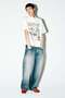 Loose Fit Printed T-shirt - 3