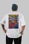 London England White Oversize Country City Back Printed Unisex T-Shirt 100% Cotton Premium - 2
