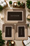 Non-Slip Base Washable 3-Piece Plain Brown Bath Mat and Toilet Set – Modern Bathroom Rug - 3