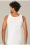 1110 6-Pack Men's 100% Cotton Ribbed Undershirts White - 4