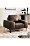 VLOG SINGLE SEATER SOFA- BROWN - 2