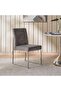 JUNIPER DINING CHAIR - GREY & SILVER