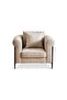 BOOMO SINGLE SEATER SOFA -BEIGE - 4