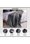 Cozevia Flannel Blanket 150x200cm - Grey - 5