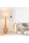 Emory Hand Woven Rattan Floor Lamp 42x145cm - Natural - 2