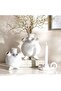Nigel Ceramic Coral Decor Vase 12x12x13.5cm - Grey - 3