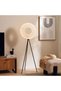 Treyton LED 30W Warm Floor Lamp 300K Warm White 50x50x150cm - Black - 2