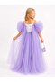 Girl's Princess Long Sleeve Design Evening Dress - 5