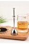 Stainless Steel Infuser Tea Strainer Herbal Tea Strainer Tea Coffee Brewing Press Tea Strainer - 4