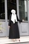 Double-Breasted Collar Belted Long Youth Sports Trench Coat - 4
