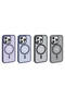 iPhone 14 Pro Case Magsafe Supported Camera Raised Silicone Matte Anti-Fingerprint Gzst - 6