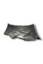 Honoria Asymmetrical Cut Tasseled Black Leather Belt - 6