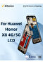 شاشة عرض 4G بدون إطار X8 لهاتف Honor X8 4G TFY-LX1، شاشة LCD تعمل باللمس مع محول رقمي F - 7