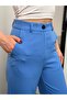 Women's Sleeveless Double-Breasted Blazer Vest Wide-Leg Pants Set - 5