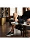 Black Color Metal Sole Sneaker - 6
