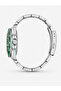 Verdeon 41mm Green Dial Steel Band Men's Quartz Wristwatch with Magnifier Calendar - 2