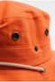 Premium Safari Hat with Air Vents |   Orange Unisex Daily Fisherman Model - 2