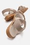 Single Buckle Ribbed Women's Sandals Vi̇zon - 5