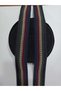 Dark Colored Embossed Rubber Decorative Strip - 4