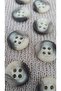 Polyester Button 20 mm 8 Pieces - 2