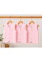 H&C 100% Cotton 3-Piece Baby Vest with Snap Fasteners Sleeveless Inner Vest