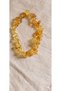 Handmade Citrine Cracked Natural Stone Flexible Bracelet - 2