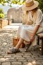 Double Buckle Cross Strap-Summer Ergonomic Women's Slippers - 6137