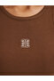 Brown Slim Fit Knitted Blouse 50324133-Vr029 - 7