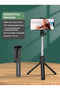 Wireless Remote Control Selfie Stick with Led Light, Foldable, Lightweight, Easy to Install, Portable Stand Tripod - 8