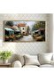 Signtouch Rustic Pastoral Village Canvas Wall Art 60x120 cm With Outer Frame - 3