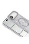 iPhone 17 Air Case Non-Spill Glitter Silicone Magsafe Camera Raised Omsy - 5