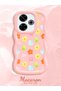 Poco M6 4g Compatible Case Camera Protector Pink Silicone Couple Phone Case Floral Pattern - 2