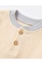 100% Cotton 0-3-6-9-12 Months Baby Boy Teddy Bear Embroidered Thin Seasonal 2-Piece Baby Set - 3