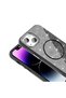 iPhone 11 Case Non-Spill Glitter Silicone Magsafe Camera Raised Brsa - 4