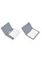 12Pcs Clear File Fasteners with Clip, A4 Plastic File Folders for Documents, Presentation Project Folders, Pink - 7