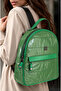 Women's Parachute Fabric Lightweight Daily Backpack Multi-Compartment Zippered School Travel City Use - 3