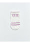 Two Mt Shop Quality Lcw Kids Ecru Patterned Girls' Booties Socks - 2
