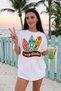 Sup Dude T-Shirt, Sup Lover Tee, 100% Cotton Unisex Oversized Cotton White T-Shirt, Crew Neck T-Shirt - 2