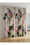 Floral Background Curtain
