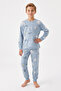 Boy's 100% Cotton Pajama Set 3-13 Years 12734Is - 2