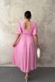 Pink Polka Dot Gipeli Dress - 5