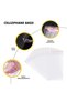 50Pcs 8 x 12 inches Clear Resealable Poly Mailers Bag, Self Adhesive Sealing OPP Cello Bags for Bakery Cookies Candy Treats Decorative Wrappers (Pack Of 50) - 4