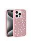 iPhone 15 Pro Case with Glitter Diamonds and Raised Camera Silicone Senk - 4