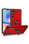 Galaxy A05S Case Camera Protector Magnetic Stand Tank Protection Omsy