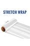Stretch Film, Shrink Wrap for Pallet Wrap, Industrial Strength Stretch Wrap, Moving Wrapping Plastic Roll Industrial Packaging (50 METER-2ROLL) - 2