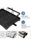 Large Dish Drying Rack for Kitchen Counter, Detachable Large Capacity Dish Drainer Organizer, 2-Tier Dish Racks with Utensil Holder, Black - 6