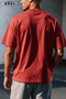 Trust Issue Printed Oversize T-Shirt & Gray Pants Tracksuit Set - 4